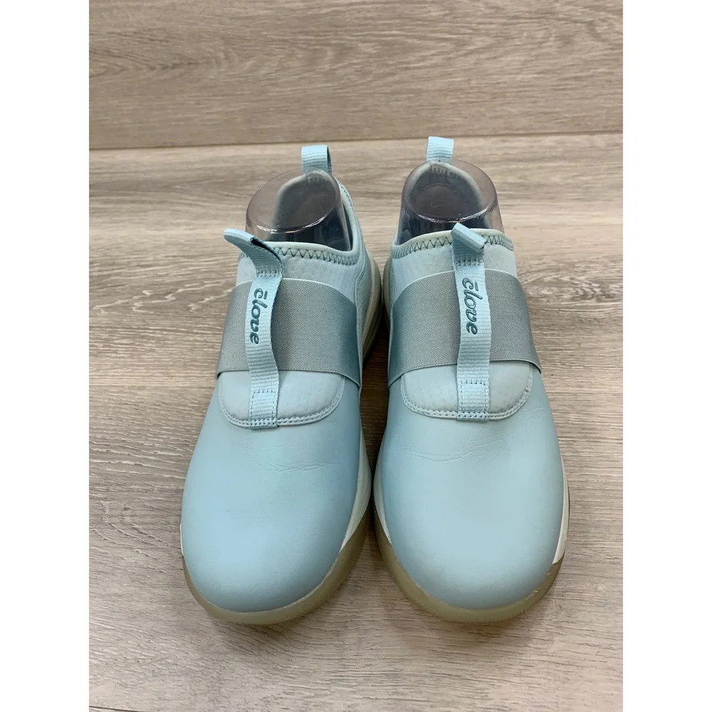 Clove Women's Blue Slip On Nursing Shoes Healthcare Sneakers 7 Comfort Shoes